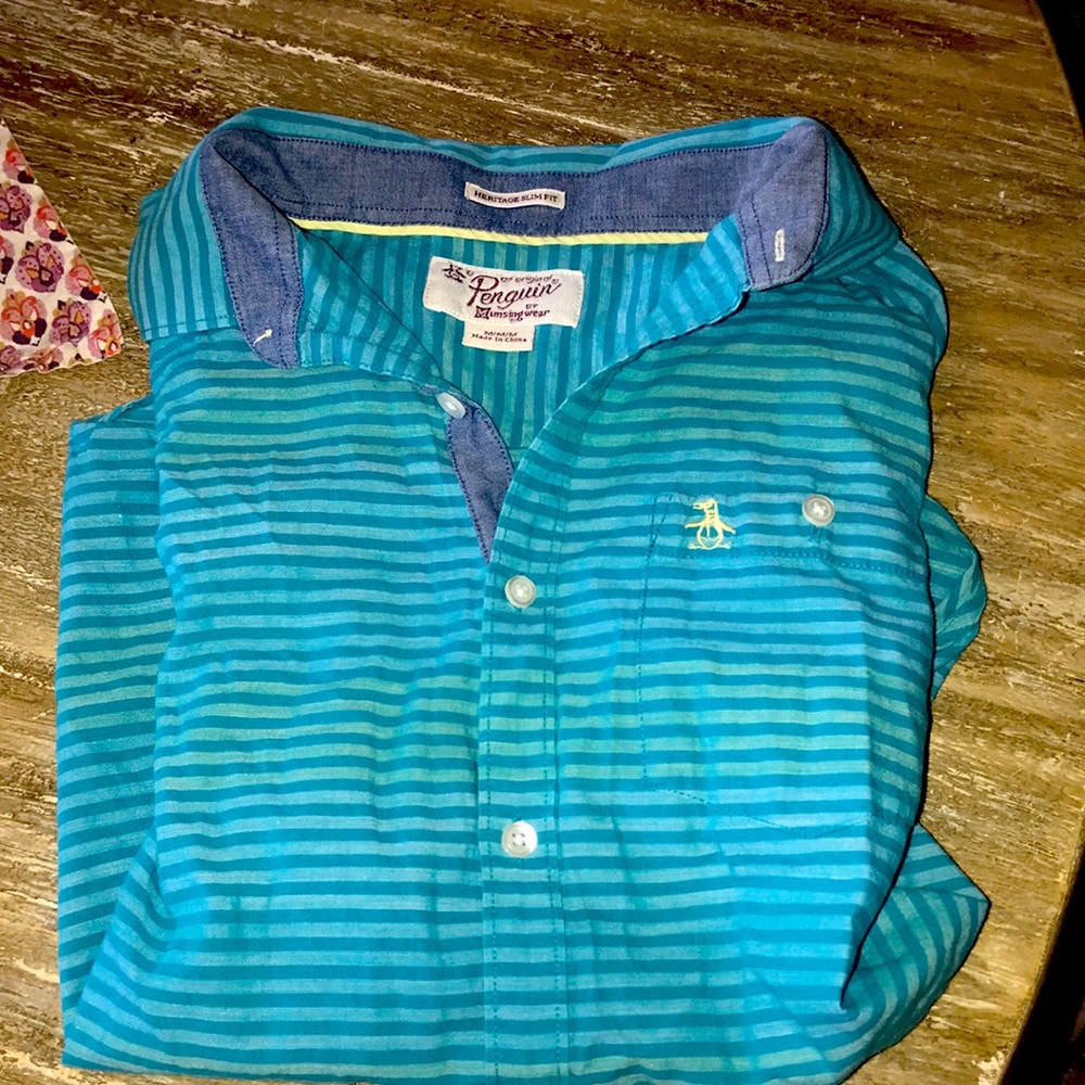 Men’s Penguin shortsleeved shirt
